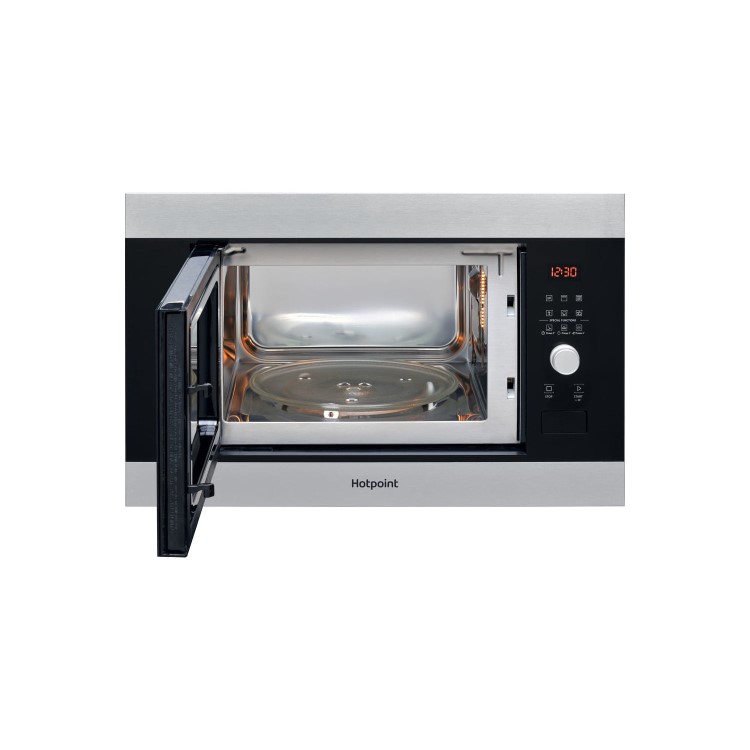 Hotpoint Built-In Microwave with Grill - Stainless Steel - Image 2