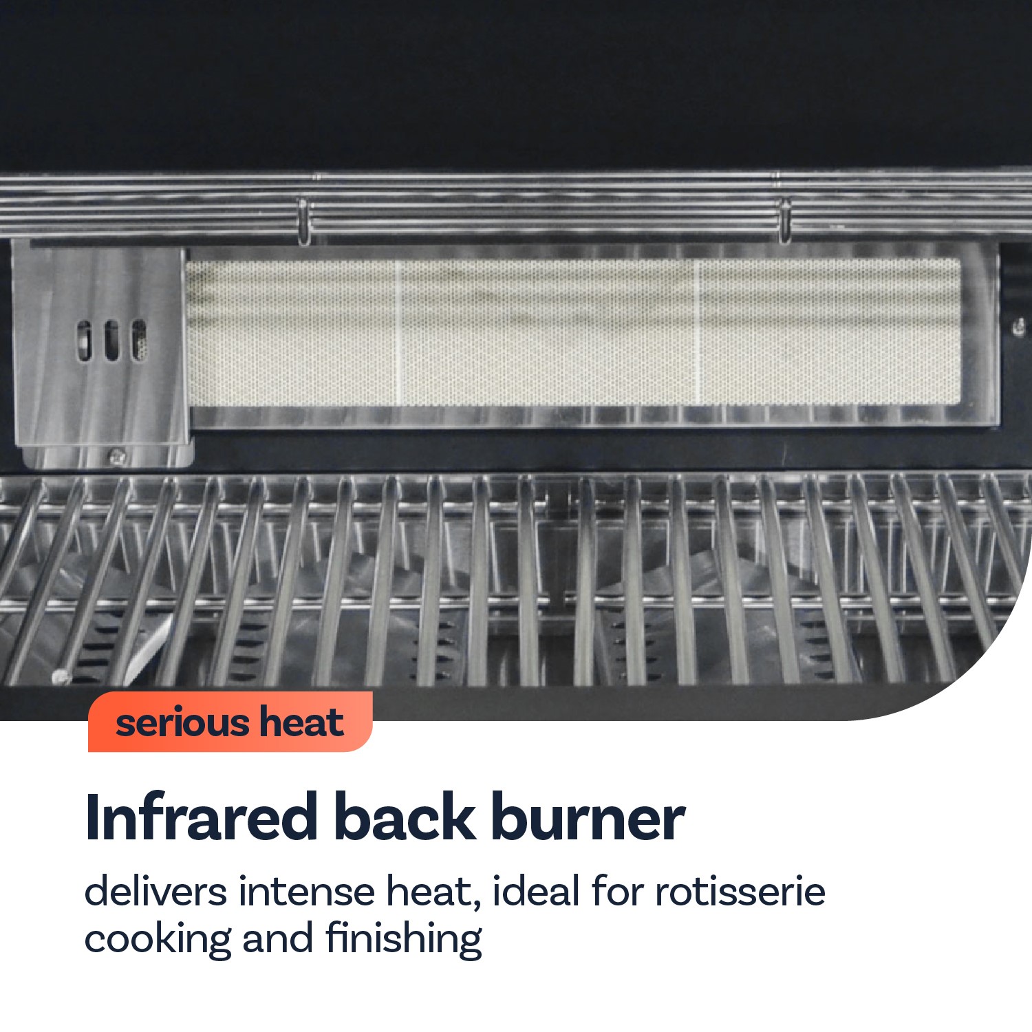 Monster Grill 4 Burner Built-In Gas BBQ - Black - Image 5