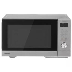 Panasonic NN-SD37QSBPQ 29L Solo Microwave Oven Stainless Steel – 1000W Inverter Technology Large Capacity Digital Microwave with Auto Cook Programmes