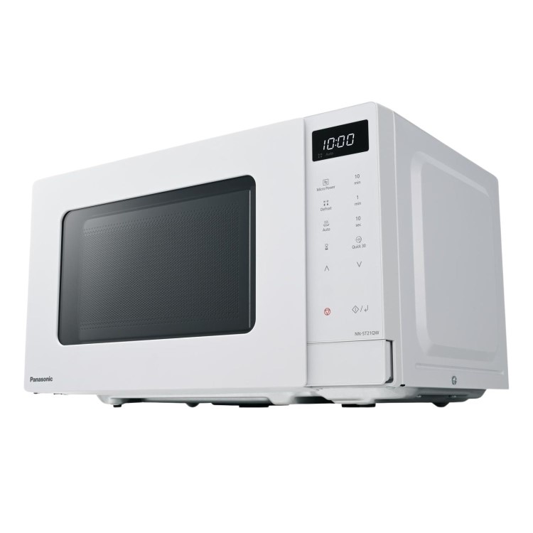 Panasonic NN-ST21QWBPQ 20L 800W Solo Microwave Oven White - Image 3