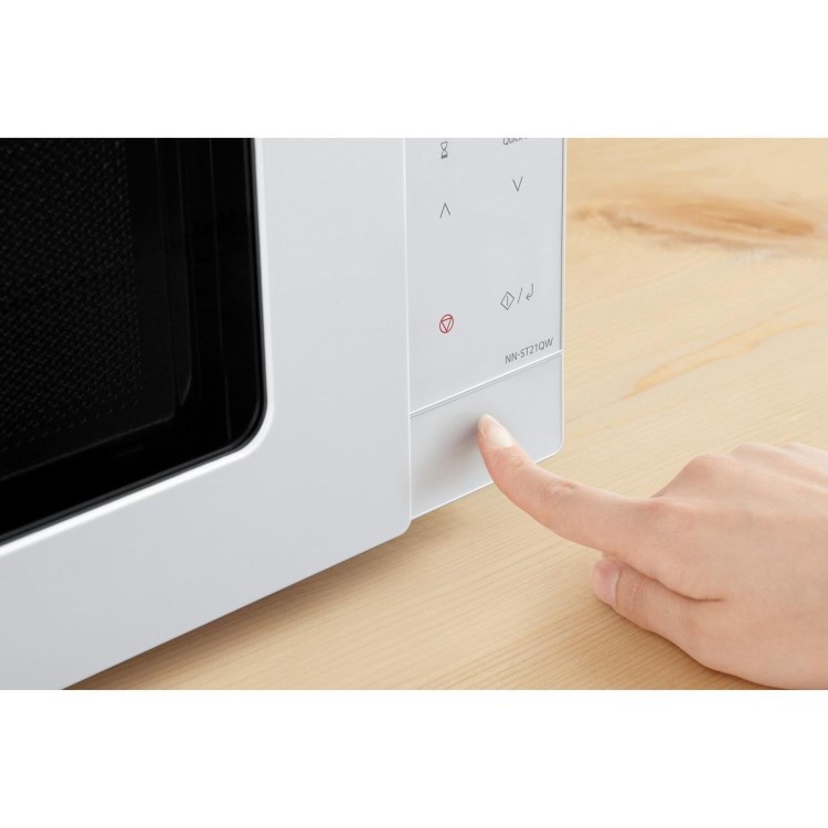 Panasonic NN-ST21QWBPQ 20L 800W Solo Microwave Oven White - Image 5