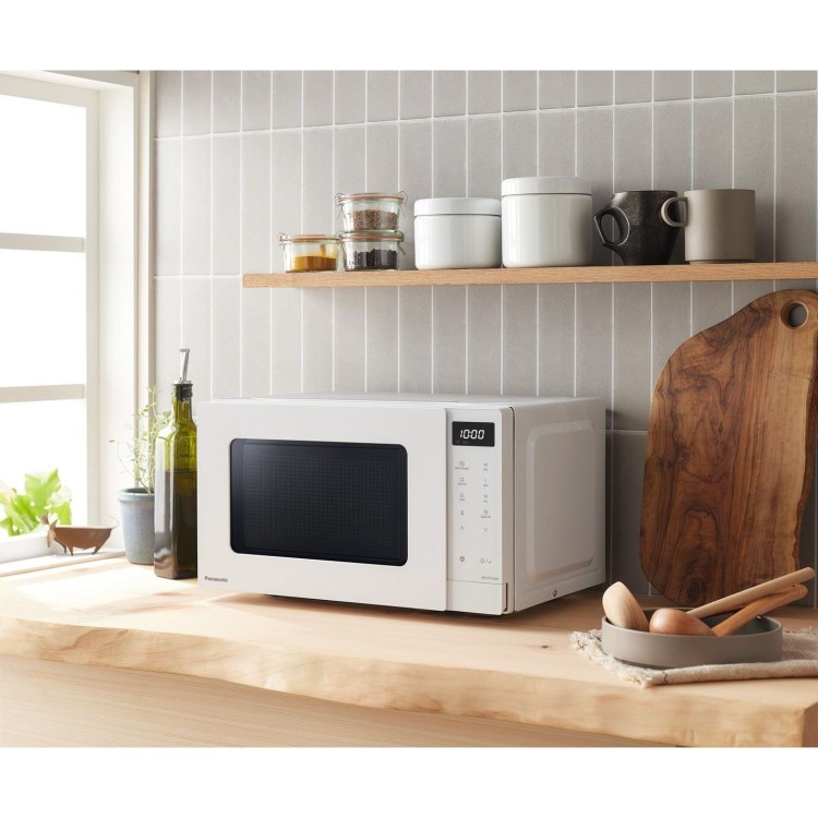 Panasonic NN-ST21QWBPQ 20L 800W Solo Microwave Oven White - Image 6