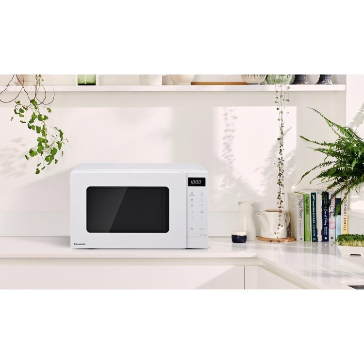 Panasonic NN-ST21QWBPQ 20L 800W Solo Microwave Oven White - Image 7
