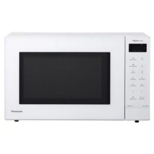 Panasonic NN-ST64QWBPQ 32L Solo Inverter Microwave Oven White – 1000W Family-Size Microwave with Inverter Technology Auto Cook Programmes & Turbo Defrost
