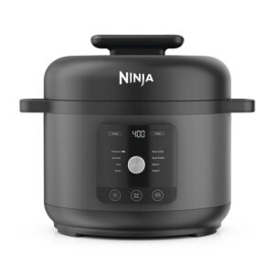 Ninja PC201UK HyperHeat 9-in-1 Pressure & Rice Cooker 6L – Fast Multi Cooker