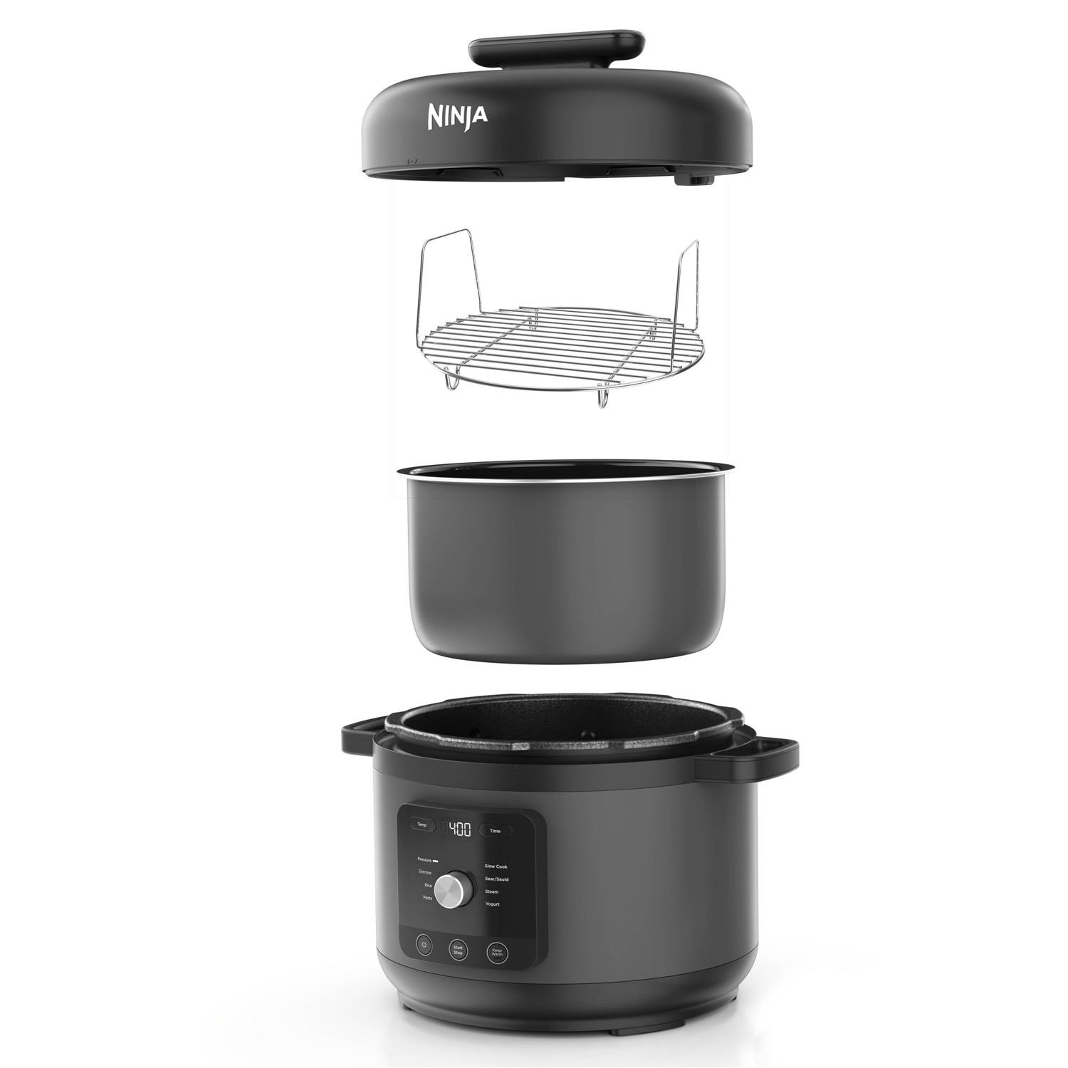 Ninja PC201UK HyperHeat 9-in-1 Pressure & Rice Cooker 6L – Fast Multi Cooker - Image 2