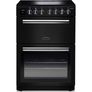 Rangemaster Professional Plus 60cm Electric Cooker - Black and Chrome