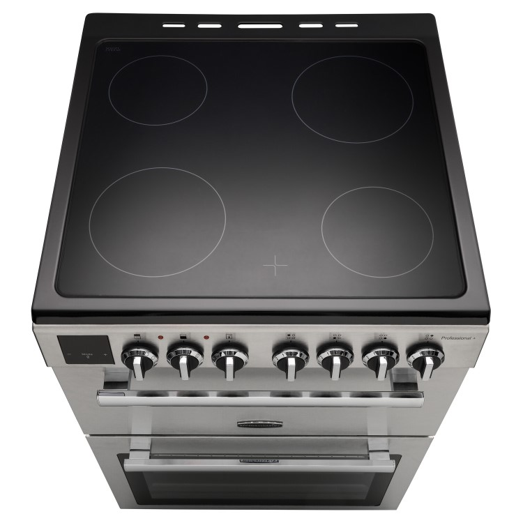 Rangemaster Professional Plus 60cm Electric Cooker - Stainless Steel and Chrome - Image 3