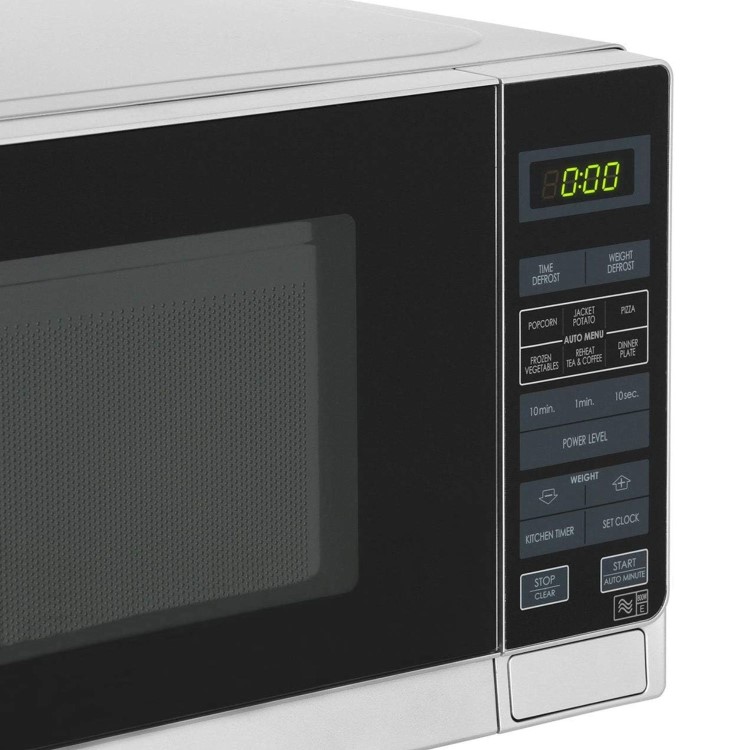 Sharp 20L Freestanding Solo Digital Microwave Oven - Silver - Image 5