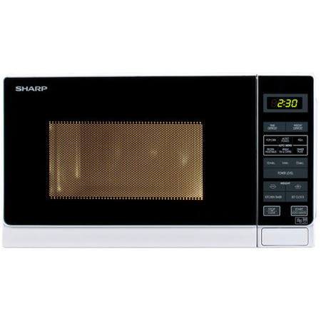 Sharp 20L Freestanding Solo Digital Microwave Oven - White - Image 3