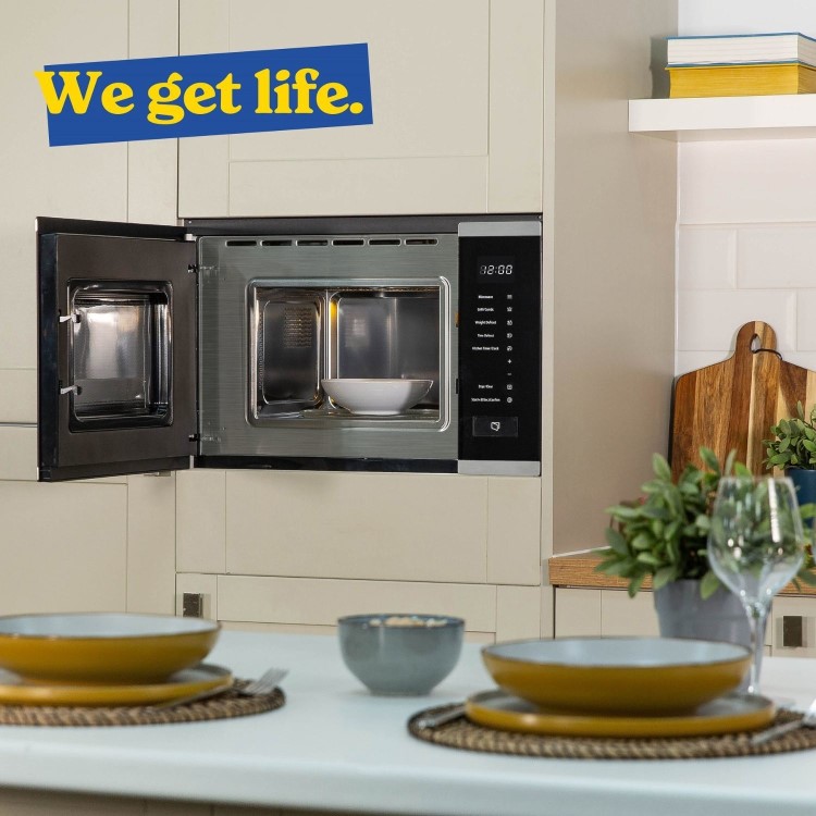 Russell Hobbs Built-In 800W Microwave & Grill - Stainless Steel - Image 6