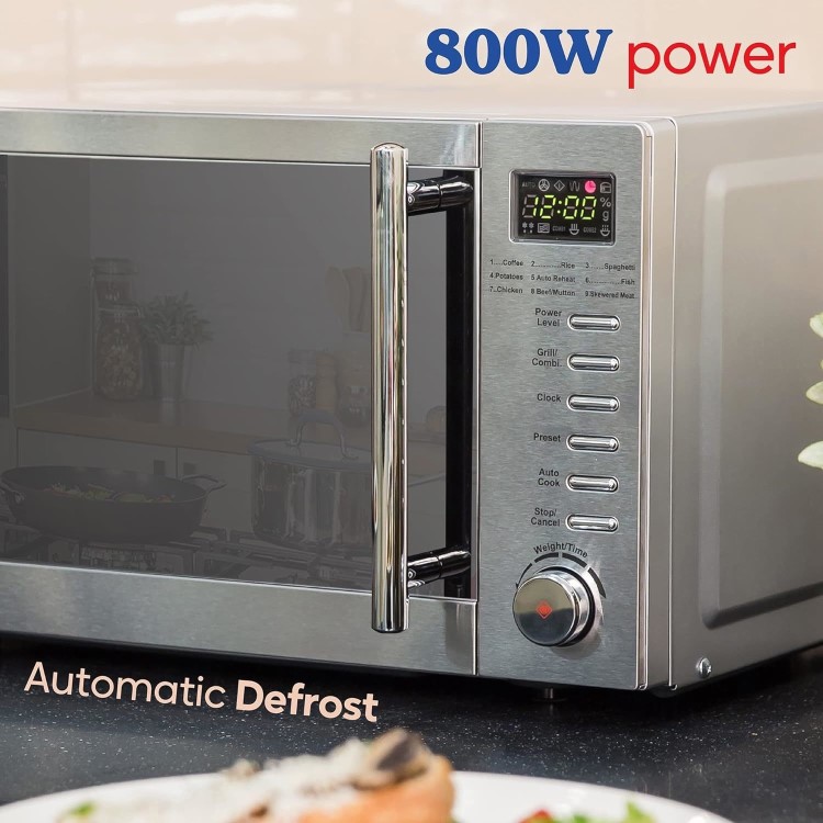 Russell Hobbs RHM2031 20L Microwave with Grill - Stainless Steel - Image 6