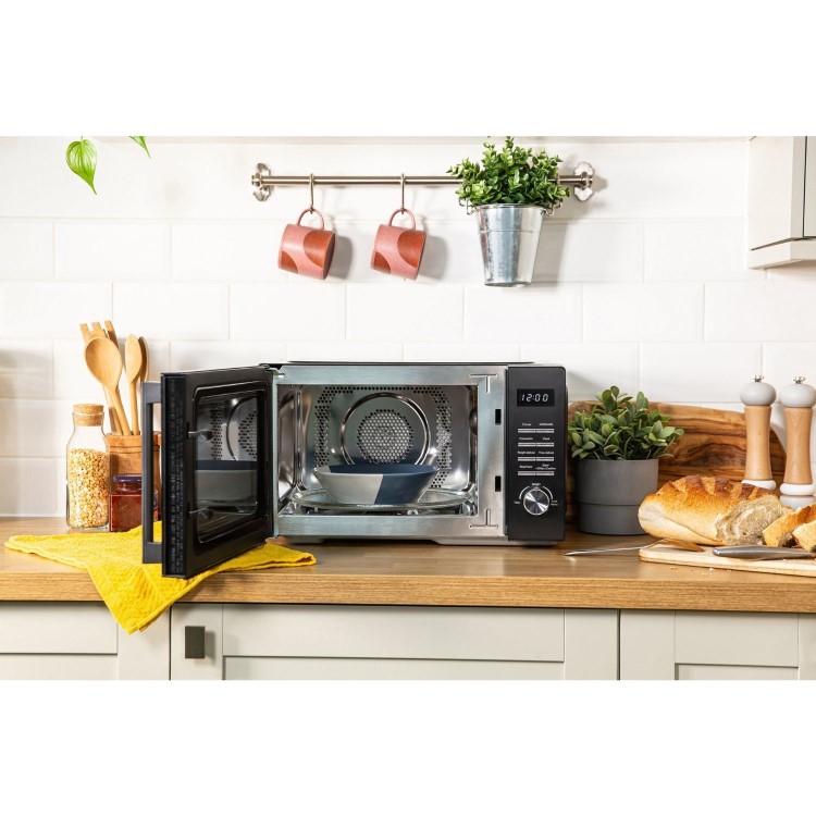 Russell Hobbs RHM2346B Black 23L Digital Microwave Oven 900W Family Microwave with Auto Cook Programmes & Defrost Function - Image 6