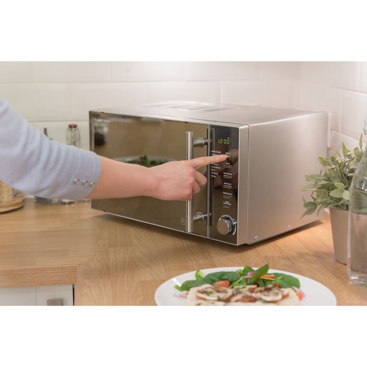 Russell Hobbs 25L Freestanding 900W 4-in-1 Digital Combination Microwave with Air Fryer - Black - Image 7