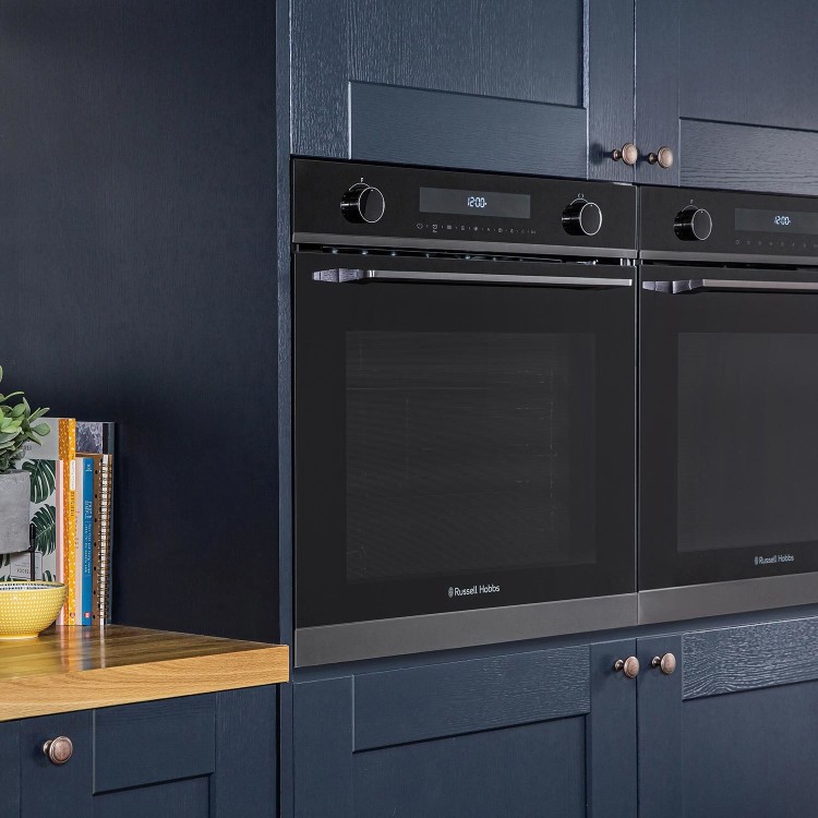 Russell Hobbs RHMEO7202DS Electric Single Oven & Microwave - Black - Image 6