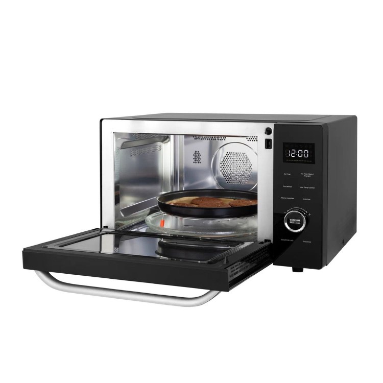 Russell Hobbs RHMT3001B Black 30L Digital Microwave Oven 900W Family Microwave with Auto Cook Programmes & Defrost Function - Image 4