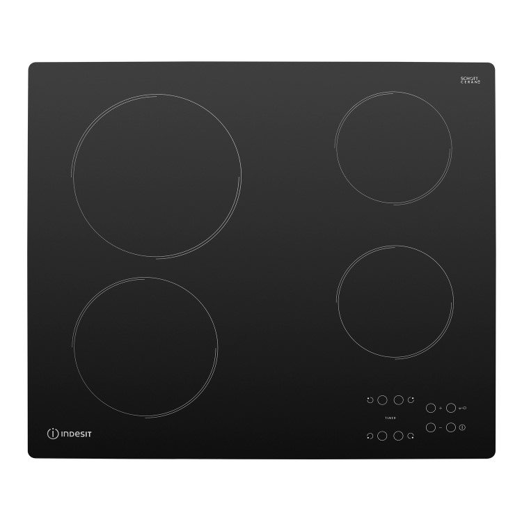 Indesit 58cm 4 Zone Ceramic Hob