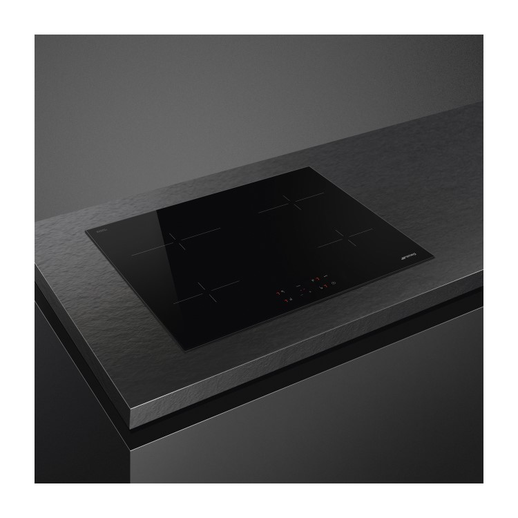 Smeg 60cm 4 Zone Ceramic Hob - Image 2