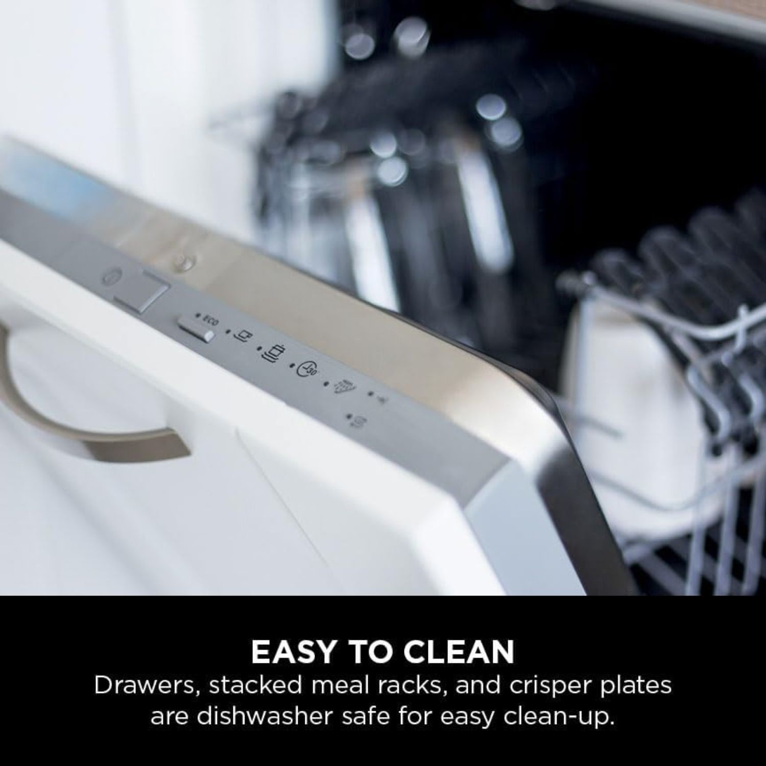 Ninja SL300UK 7.6L Double Drawer Air Fryer 2-Drawer Double Stack Healthy Crispy Cooking - Image 2