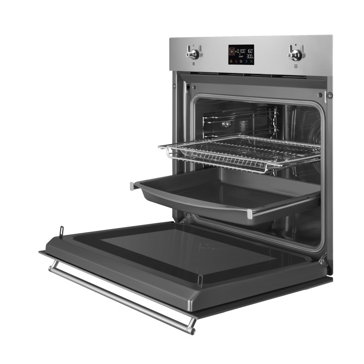 Smeg SO6302M2X Single Oven with Microwave Function - Stainless Steel - Image 3