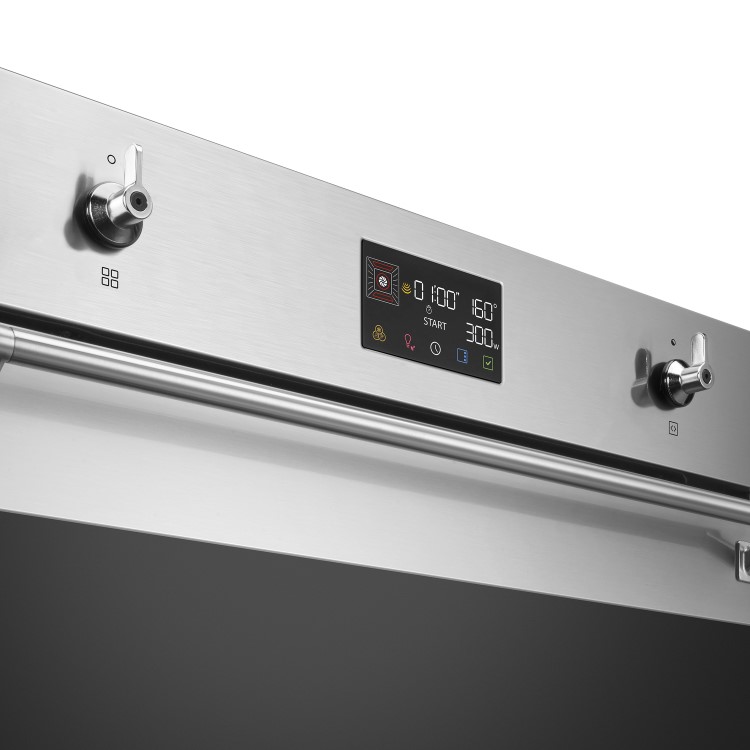 Smeg SO6302M2X Single Oven with Microwave Function - Stainless Steel - Image 4