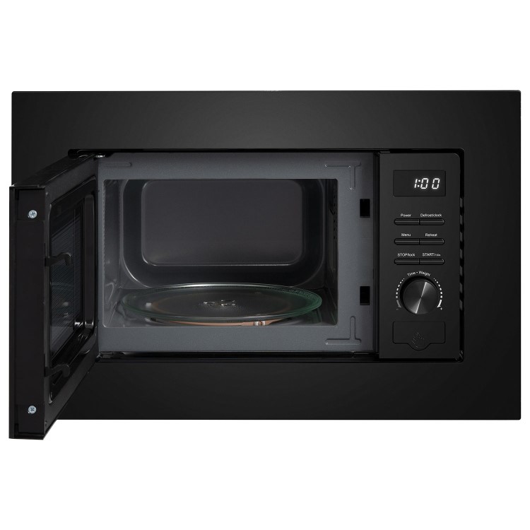 electriQ 20L 800W Built In Microwave - Black - Image 2