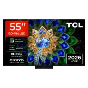 TCL 55A400U-UK 55-Inch 4K QD-Mini LED Google TV