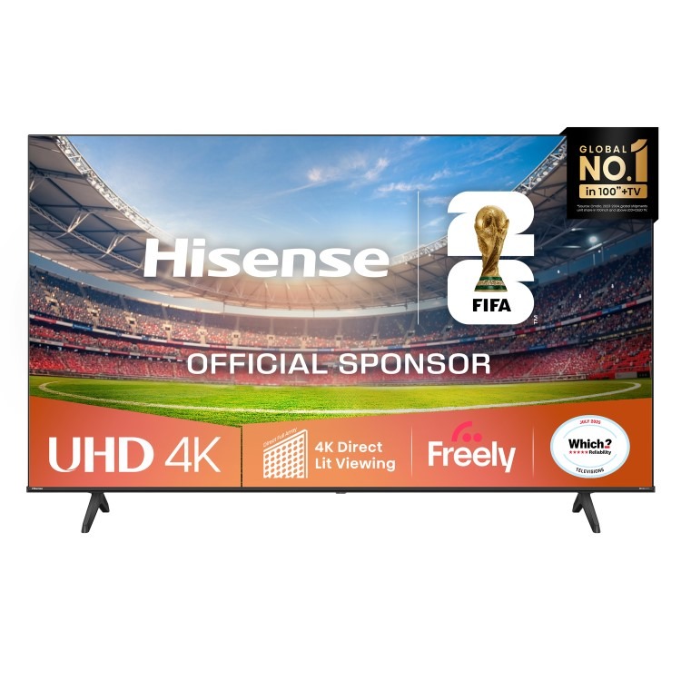 Hisense A6QTUK 55 inch Smart 4K Ultra HD TV
