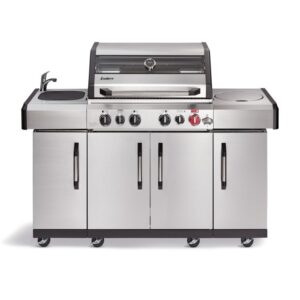 Enders Kansas II Pro 4 Sik Profi Turbo Outdoor Kitchen Gas BBQ
