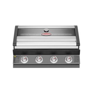 Beefeater 1600E Series - 4 Burner Gas Built in BBQ - Dark Stainless Steel