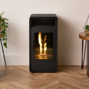 Bioethanol Wood Burning-Style Flueless Stove - Adam Bellini
