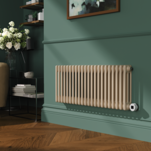 Cleopatra Horizontal Smart Electric Radiator with Wi-Fi Thermostat - 1200W - H400xW1190mm - Bathroom Safe