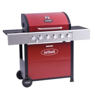 Outback OUT371150 Mercury 6 Burner Gas - Red