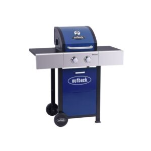 Outback OUT371167 Mercury 2 Burner Gas BBQ - Blue