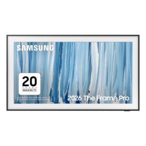 Samsung QE65LS03HWUXXU 65" The Frame QLED 4K Smart TV with Art Mode Matte Display & Dolby Atmos