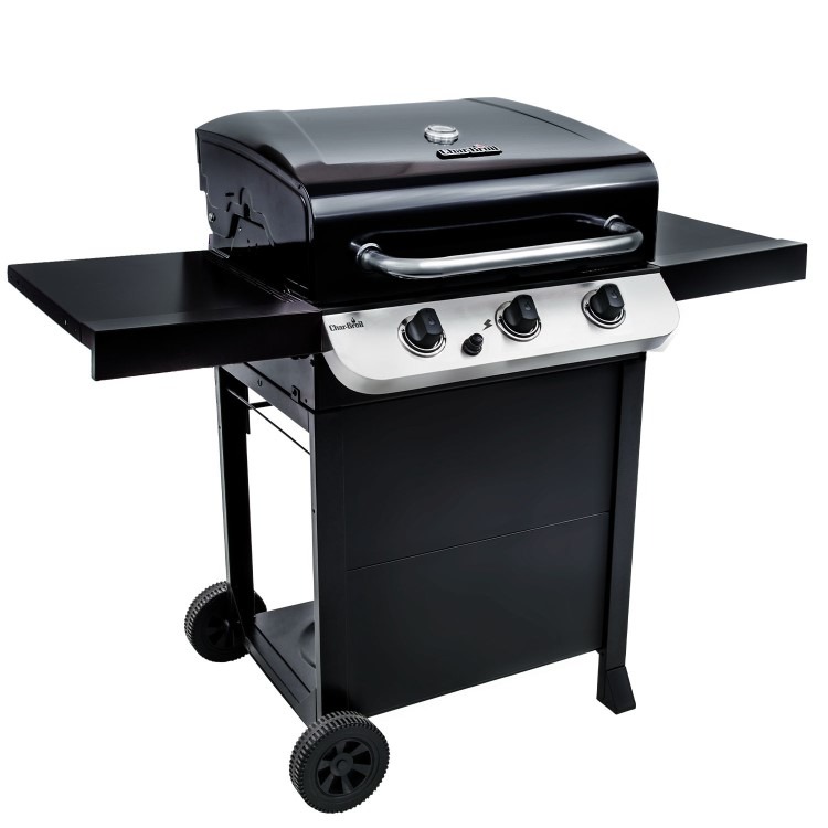 Char-Broil Convective 310 B - 3 Burner Gas BBQ Grill - Black - Image 2