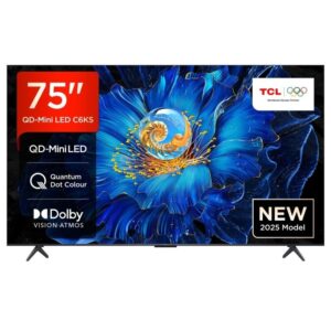 TCL 75C6KS-UK 75" 4K Ultra HD QD-Mini LED TV