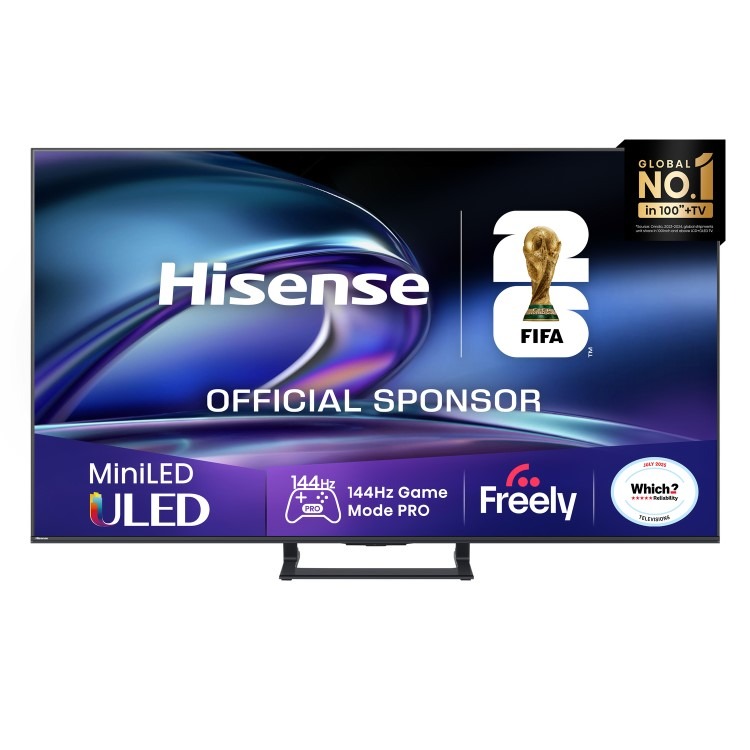 Hisense E8QTUK 75 inch Smart 4K Ultra HD Mini-LED TV