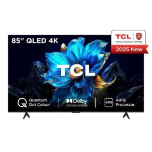 TCL 85P7K-UK 85" 4K QLED Smart Google TV – Dolby Vision Dolby Atmos Game Accelerator