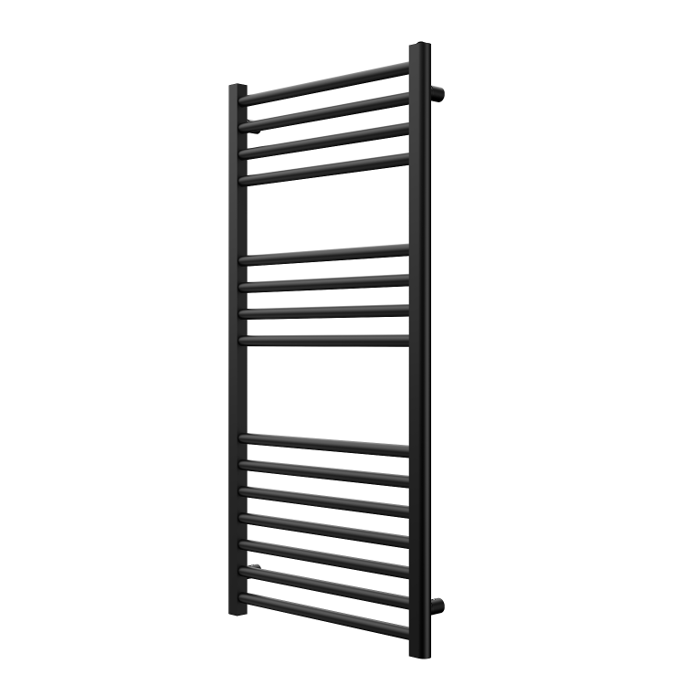 Black Towel Radiator 1200 x 600mm - Sahara - Image 4