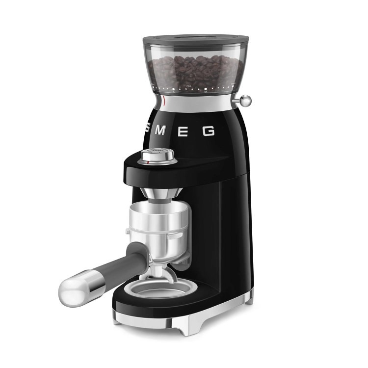 Smeg Coffee Grinder CGF03BLUK– Black - Image 2