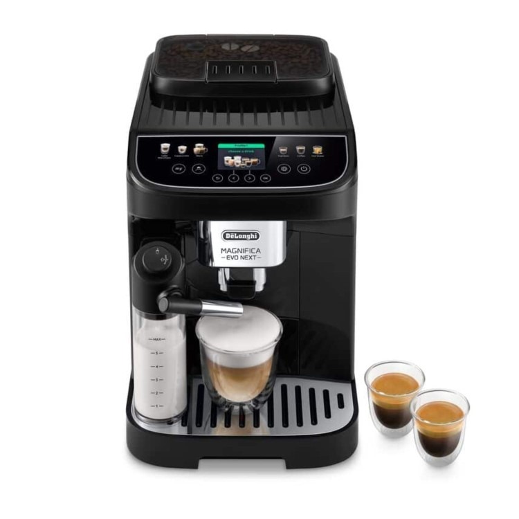 De’Longhi Magnifica Evo Bean-to-Cup Coffee Machine ECAM310.60.B– Black