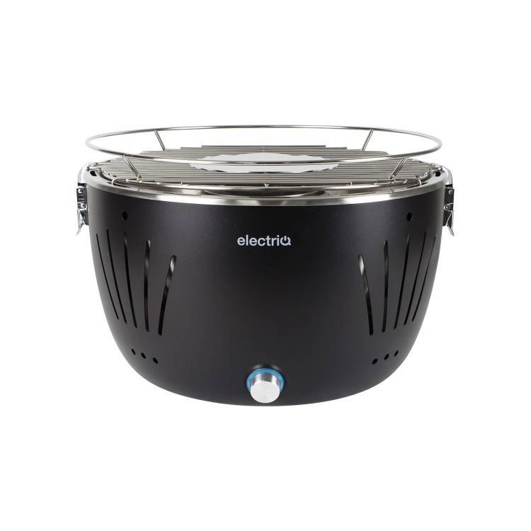 electriQ Portable Smokeless BBQ XL - Lotus Style with Fan - Image 2