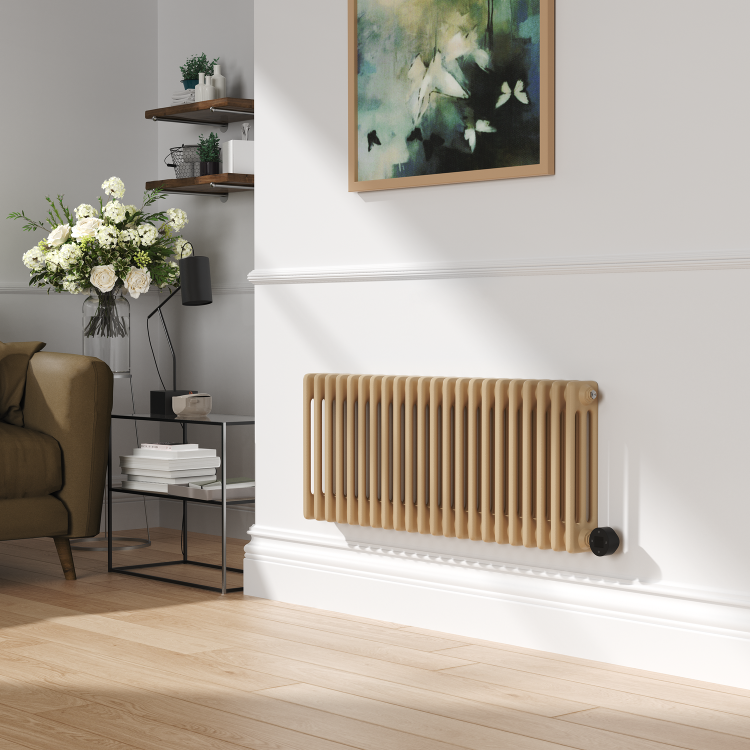 Elk Brown Horizontal Smart Electric Radiator with Wi-Fi Thermostat - 1200W - H400xW1190mm - Bathroom Safe - Image 2