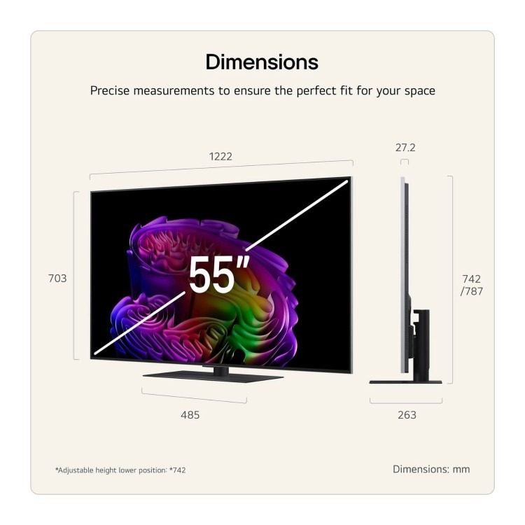 LG OLED55G66LS 55 Inch OLED evo AI G6 4K Smart TV – 165Hz Gaming Dolby Vision & Alpha 11 AI Processor - Image 2