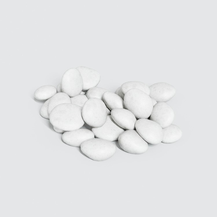 White Decorative Stone Pebbles for Amberglo Fire - Image 2