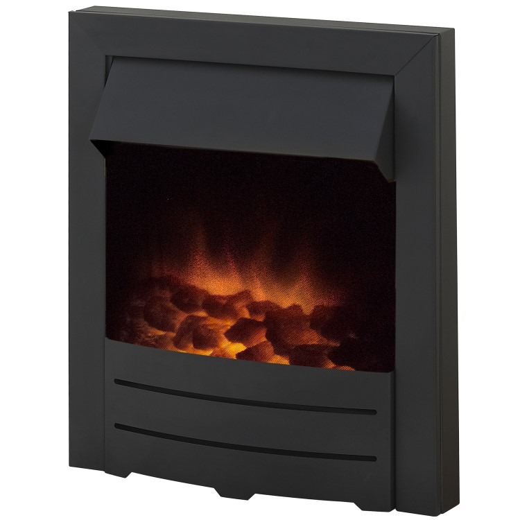 Adam Colorado Black Electric Inset Fireplace - Image 3