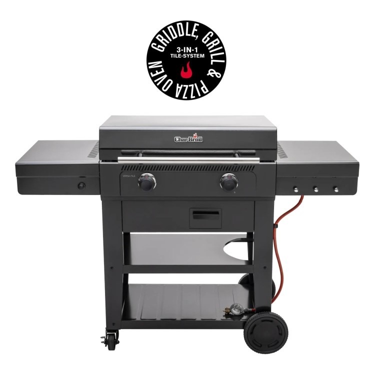 Char-Broil Versa-Tile 3-in-1 Gas Griddle BBQ - Image 4