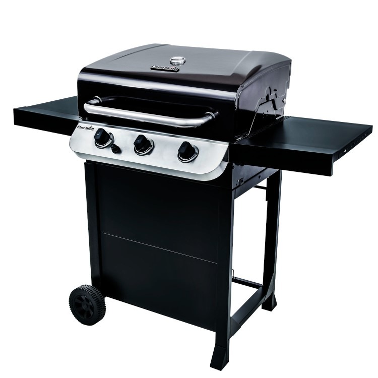 Char-Broil Convective 310 B - 3 Burner Gas BBQ Grill - Black - Image 3