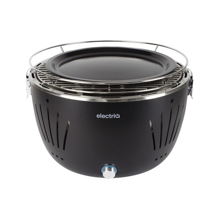 electriQ Portable Smokeless BBQ XL - Lotus Style with Fan - Image 3